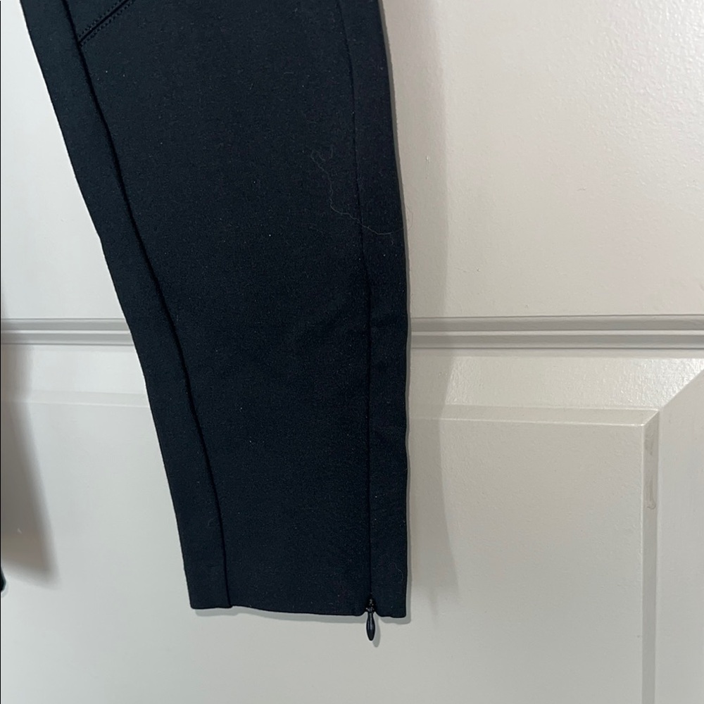 Polo Ralph Lauren Black Leggings with Ankle Zip - Picture 4 of 7